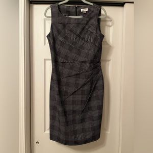 Calvin Klein dress size 12 black and white pattern